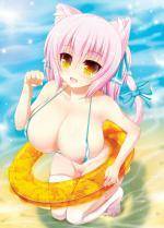 yande193340animal_earsbikinicleavagefukuneko_mofumofunekomiminipple_slippussyshia_flatpaddyswimsuits